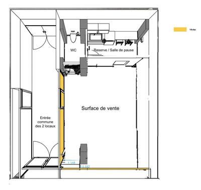 Local commercial - 35 m²