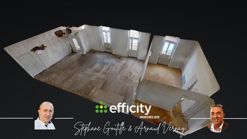 Appartement - 87 m² - 1 pièce