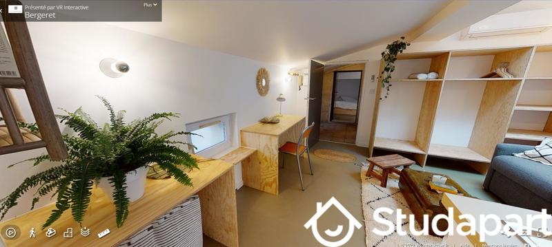Appartement - 18 m² - 1 pièce