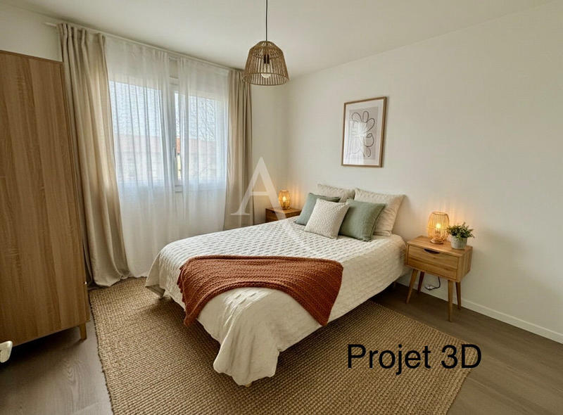 Appartement - 61 m² - 3 pièces