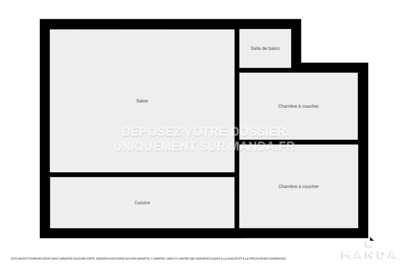 Appartement - 64 m² - 3 pièces