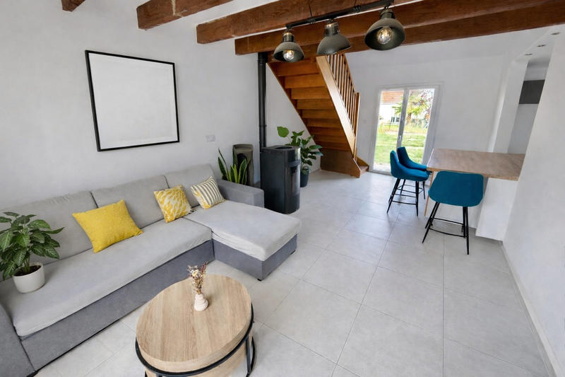 Maison - 90 m² - 4 pièces