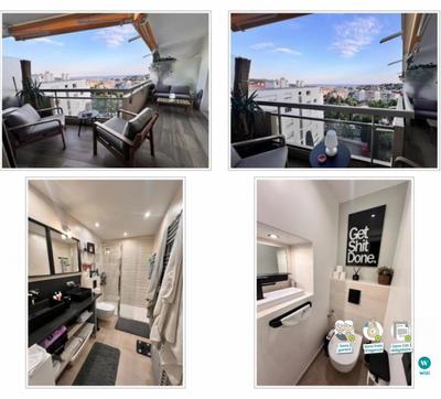 Appartement - 75 m² - 3 pièces