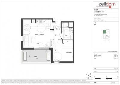Appartement - 47 à 88 m² - 2 pièces