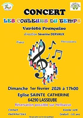 Concert les Couleurs du Temps