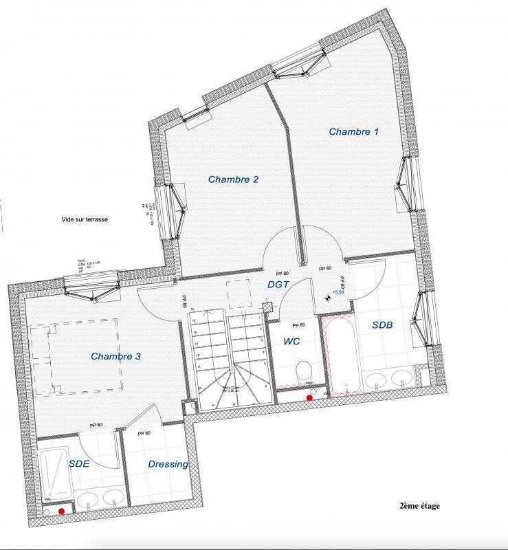 Appartement - 124 m² - 5 pièces