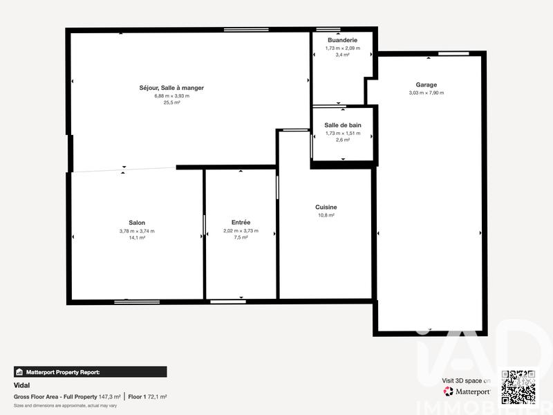 Maison - 122 m² - 7 pièces