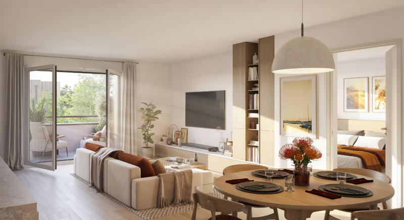 Appartement - 44 m² - 2 pièces