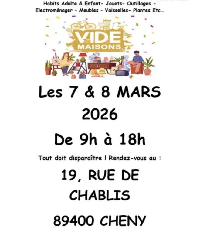 Vide maison - dressing