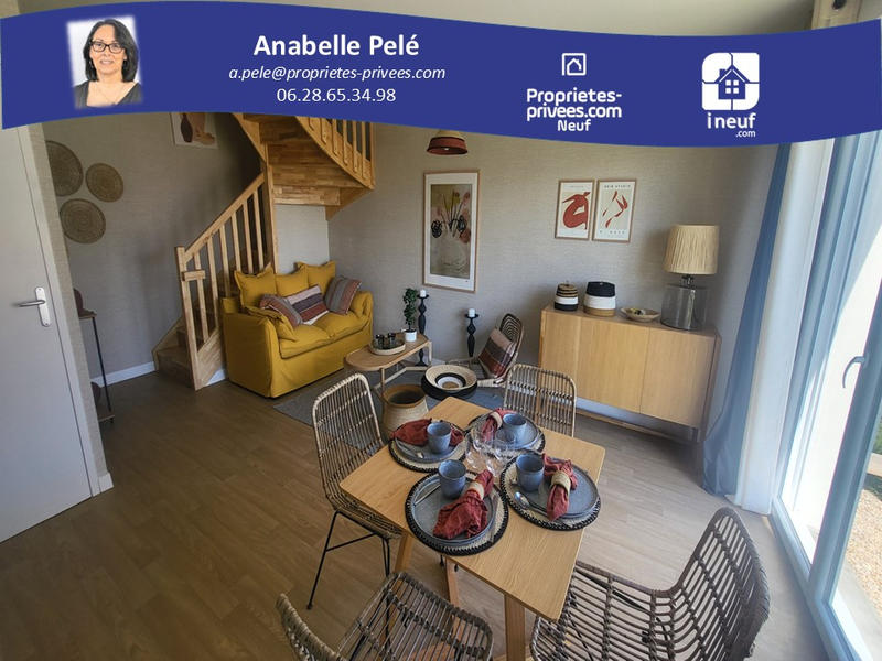 Maison - 62 m² - 3 pièces