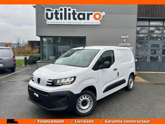 Peugeot Partner Fourgon 19 158,00 Ht - m 650 Kg Bluehdi 130 Eat8 3 Places Moduwork Camera Led Main Libre Berlingo