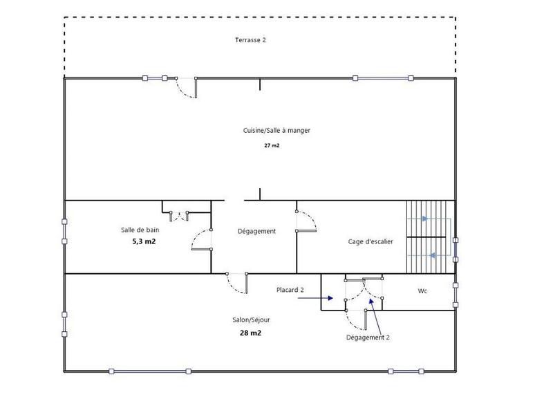 Maison - 143 m² - 7 pièces