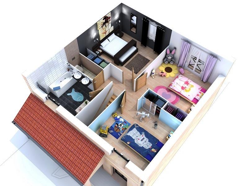 Maison - 96 m² - 5 pièces