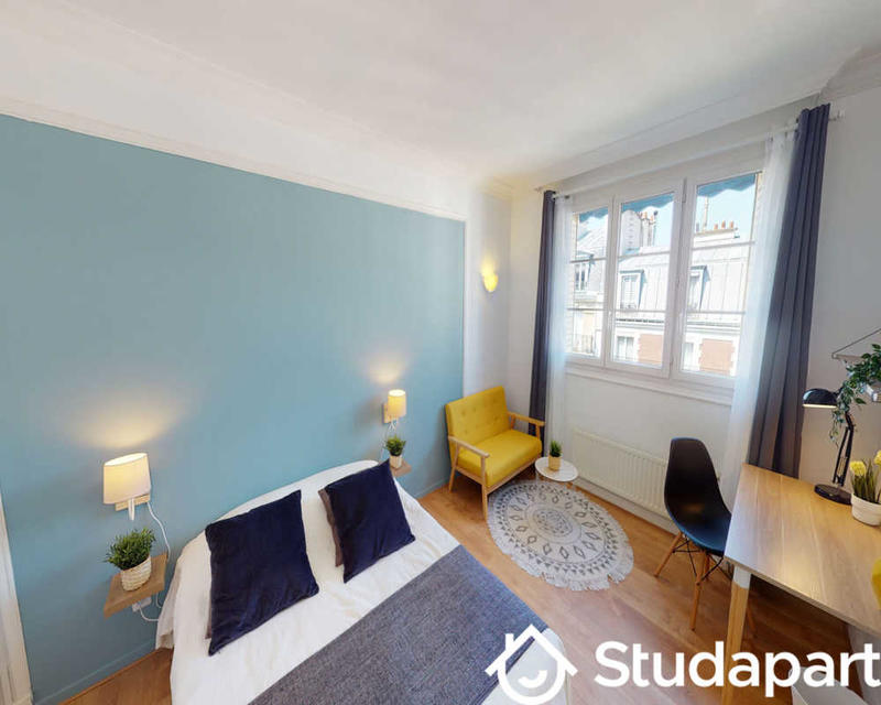 Chambre - 40 m² - 1 pièce