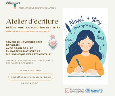 Atelier d'écriture + Atelier numérique et musical