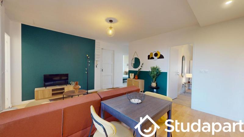 Chambre - 9 m² - 1 pièce