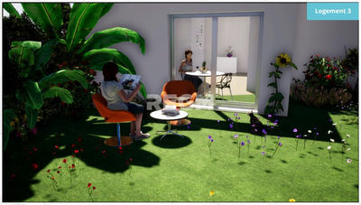 Appartement - 78 m² - 3 pièces