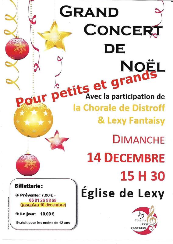 Grand concert de Noël