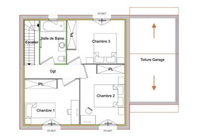 Maison - 85 m² - 4 pièces