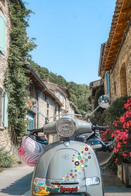 Scooter nomad - balade en scooter et mobylette