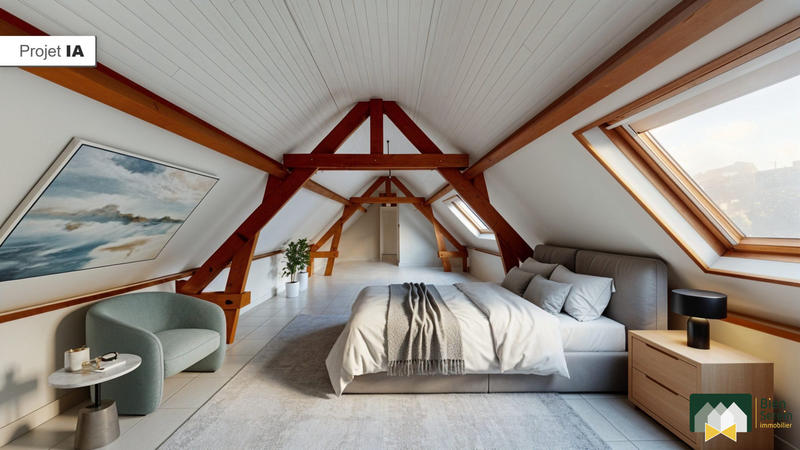 Maison ancienne - 120 m² - 6 pièces