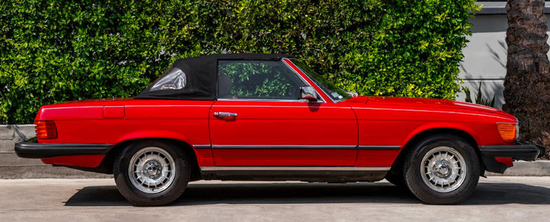 Mercedes Sl 380 380sl cab + hard top