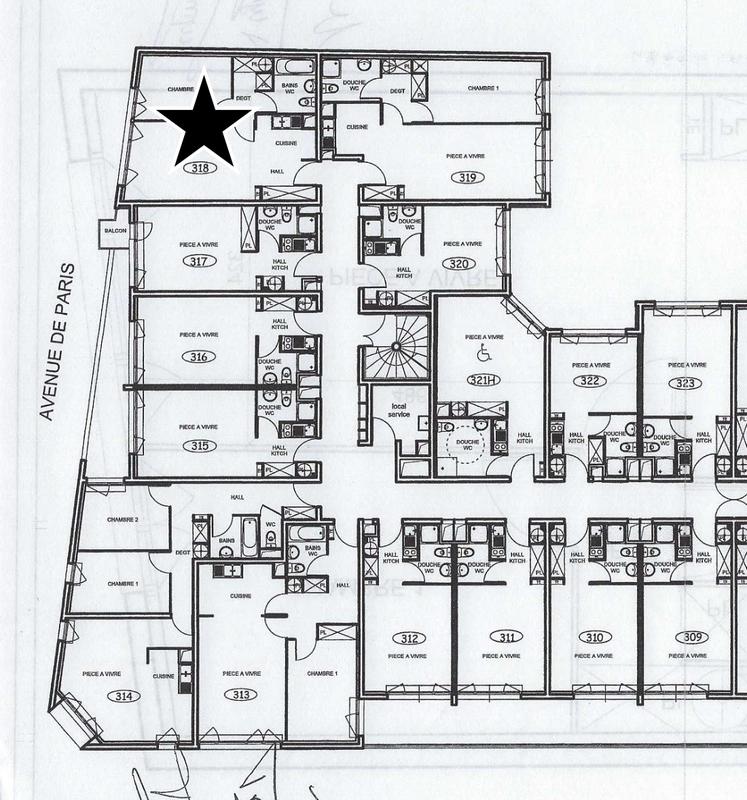 Appartement - 42 m² - 2 pièces