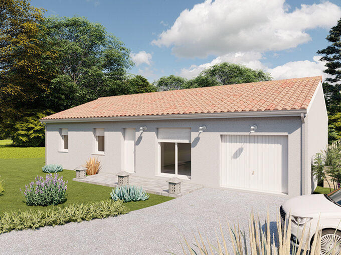 Maison - 95 m² - 5 pièces