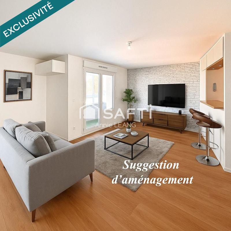 Appartement - 62 m² - 3 pièces