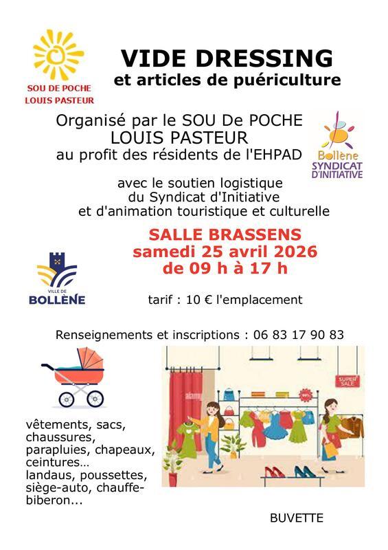Vide dressing et articles de puericulture