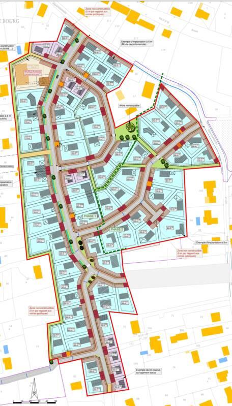 Terrain de lotissements - 370 m²