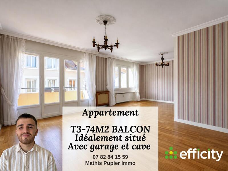 Appartement - 74 m² - 3 pièces