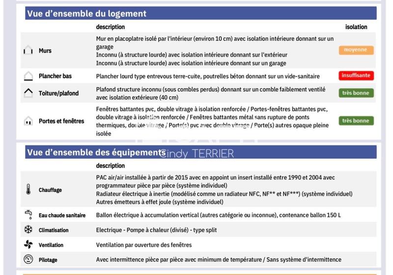 Maison - 93 m² - 4 pièces