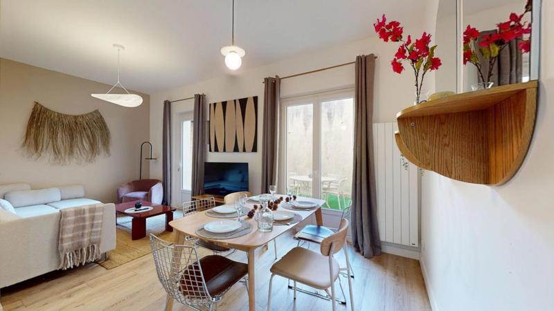 Maison bordelaise - 91 m² - 6 pièces