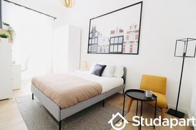 Chambre - 12 m² - 1 pièce