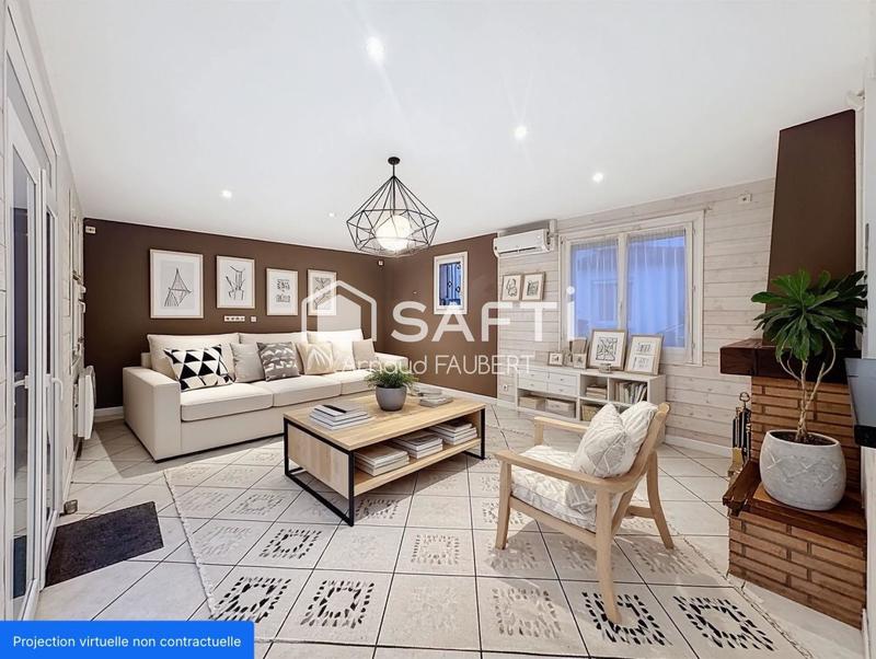 Maison - 105 m² - 4 pièces