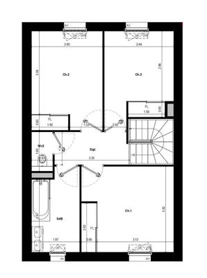Maison - 85 m² - 4 pièces