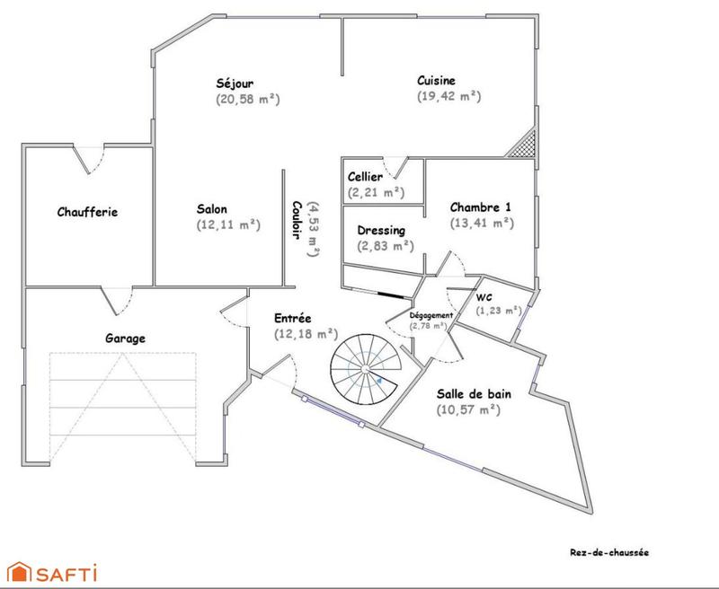 Maison - 170 m² - 5 pièces
