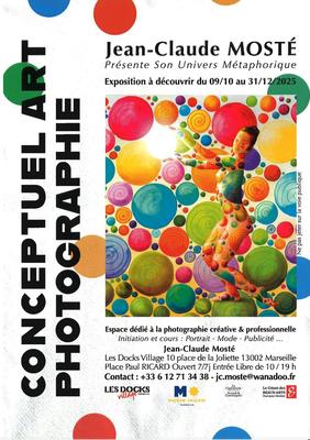 Exposition Jean Claude Mosté - conceptuel art photographie