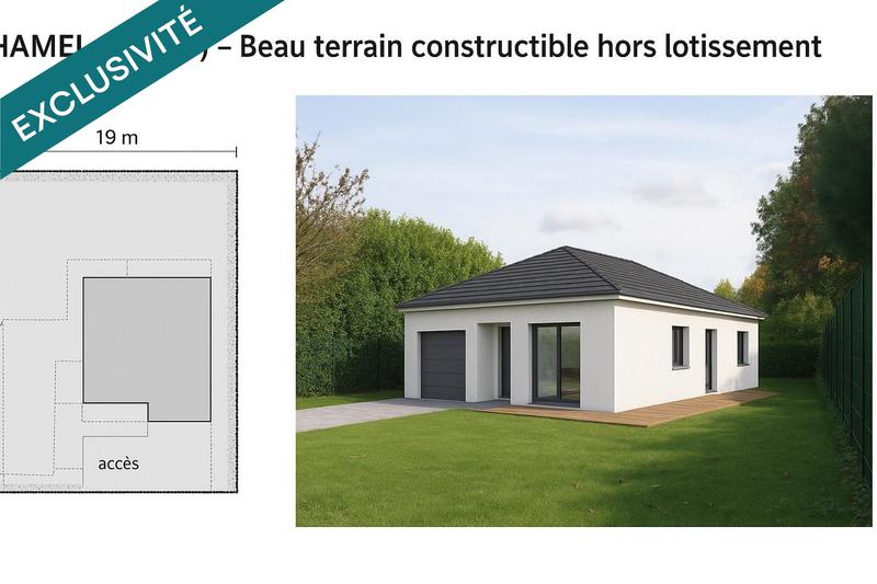 Terrain - 563 m²