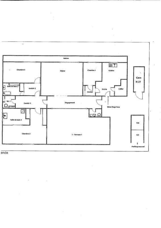 Appartement - 148 m² - 5 pièces