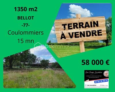 Terrain industriel - 1 350 m²