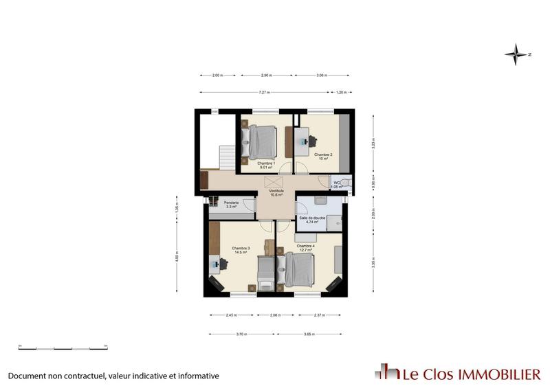 Maison - 100 m² - 5 pièces