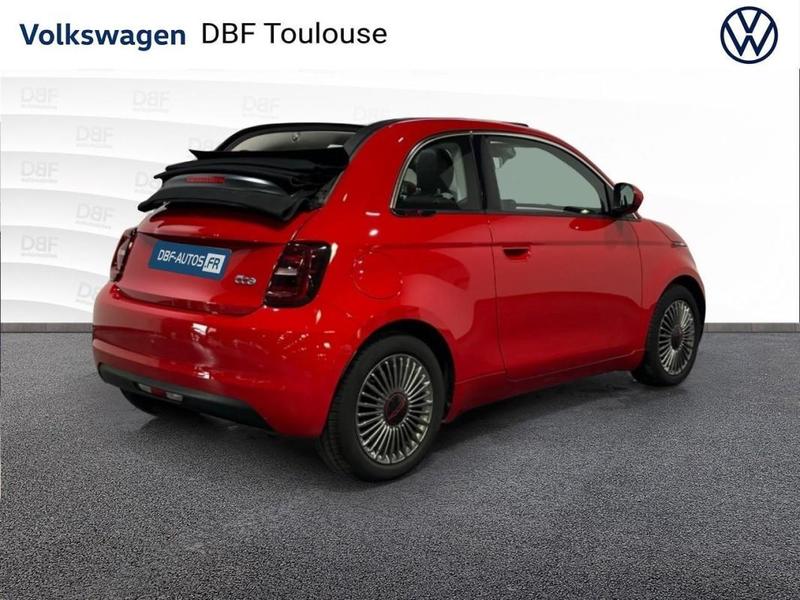Fiat 500 500e My22 Serie 1 Step Cabriolet 500c e 95 ch (Red)