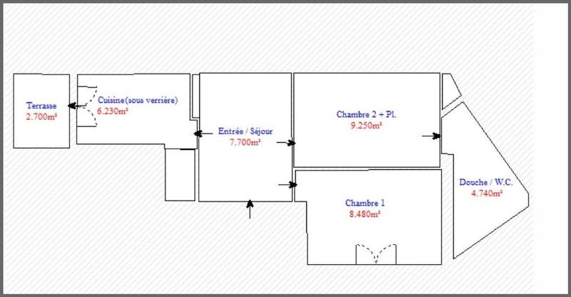Local commercial - 37 m² - 3 pièces