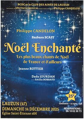 Spectacle musical - Noël enchanté