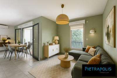 Appartement - 58 m² - 2 pièces