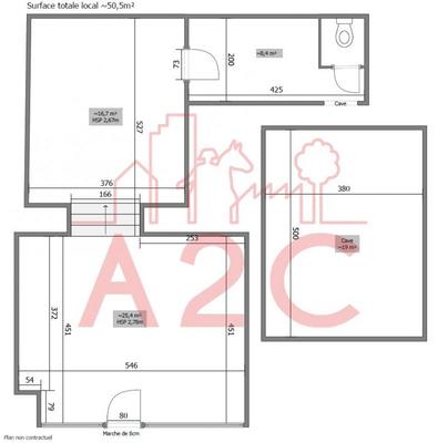 Local commercial - 53 m²