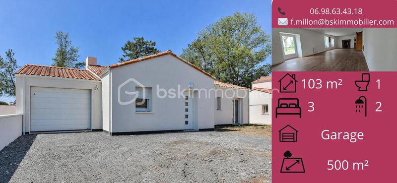 Maison d'architecte - 109 m² - 4 pièces