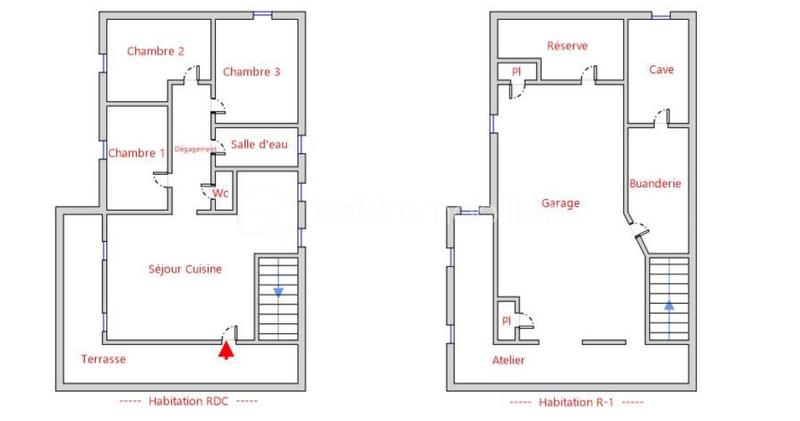 Maison - 200 m² - 4 pièces